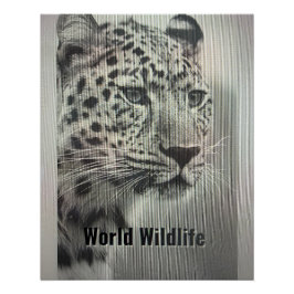 PÓSTER WORLD WILDLIFE POSTER