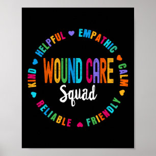 Poster Wound Care Nurse Squad Appreciation Sta