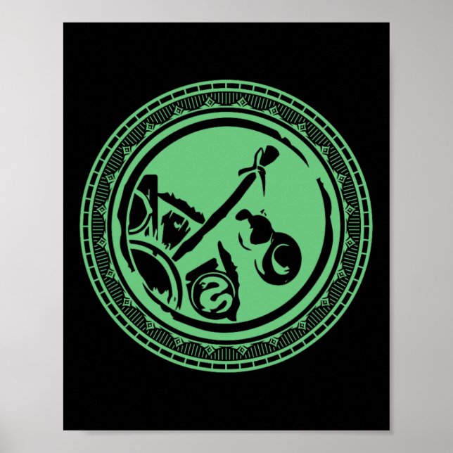 Poster Wow Monk Role Playing Gamer  (Frente)