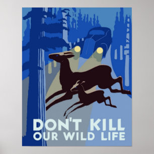 Poster WPA Wildlife