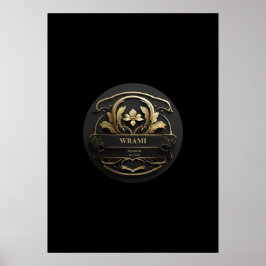 Poster Wrami Logo, Designed by Kay Uwe Rott