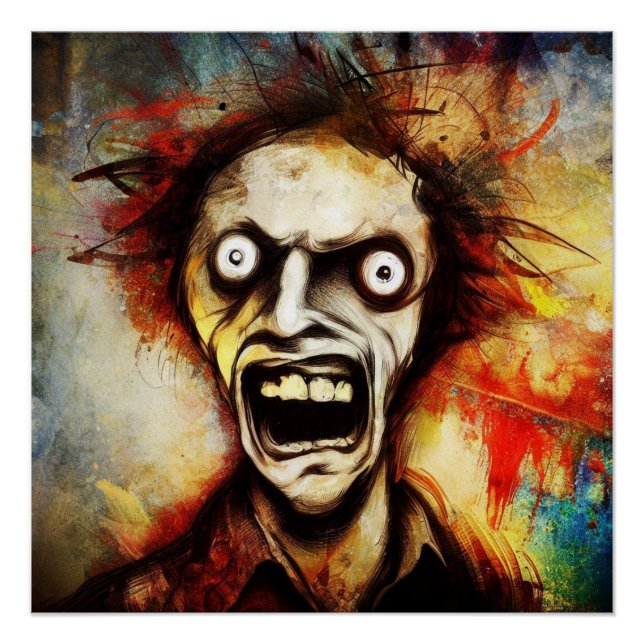Póster Wrath sem máscara (Frente)