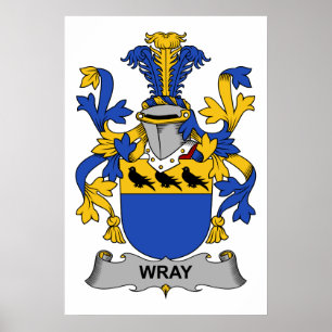 Poster Wray Family Crest