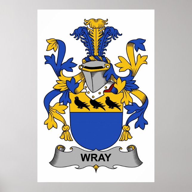 Poster Wray Family Crest (Frente)