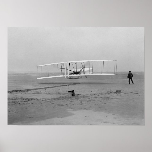 Póster Wright Brothers First Flight (Frente)