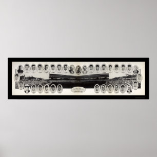 Póster Wrigley coloca a foto 1929 de Cubs