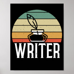 Poster Writing Published Author Book Writer
