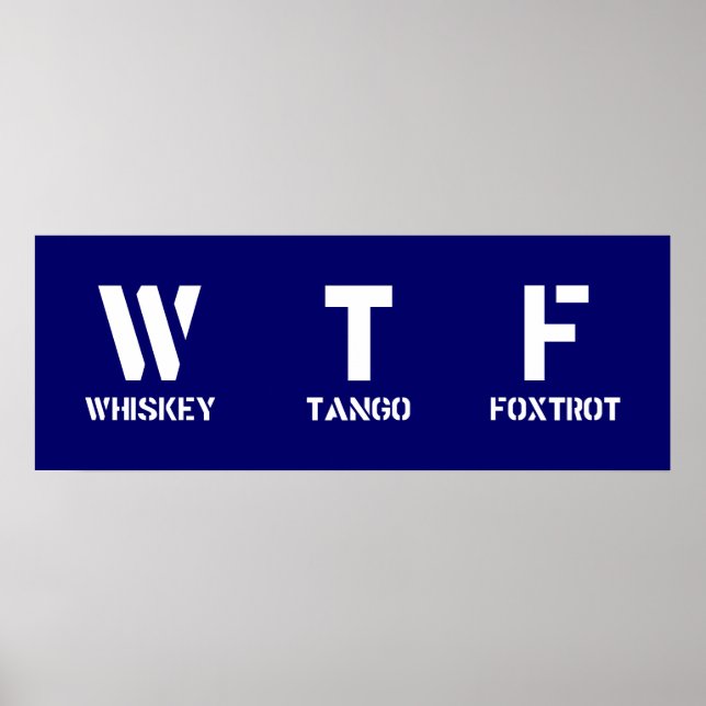 POSTER WTF (Frente)