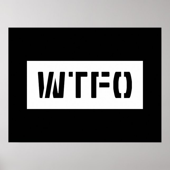 POSTER WTFO (Frente)