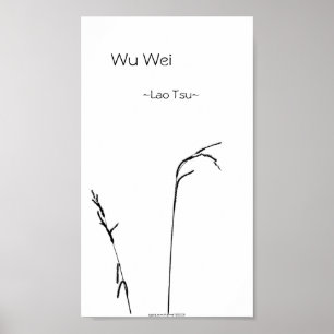 Póster Wu Wei