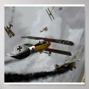Póster WW1 Furball
