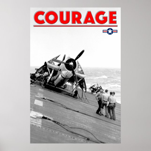 Poster WW2 COURAGE - Avenger TBF (Frente)