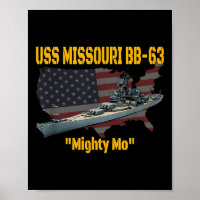 Ww2 Navio &amp; Guerra Coreana Usa Batalha Missour