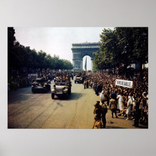 Poster WW2 Victory Lap, 1944