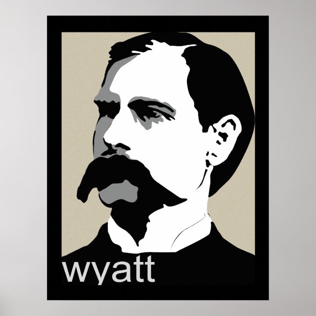 Póster wyatt earp (Frente)