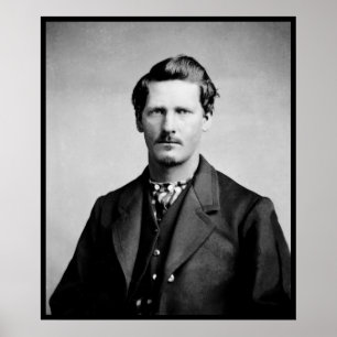 Poster Wyatt Earp American Lawmen Old West Portrait