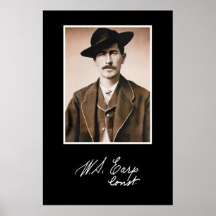 Poster Wyatt Earp Constable em seu primeiro lugar