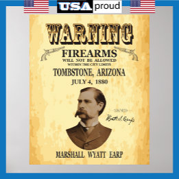 Poster Wyatt Earp Legal Fab Tombstone