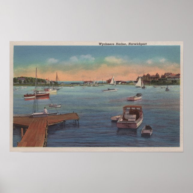 Póster Wychmere Harbor Scene (Frente)