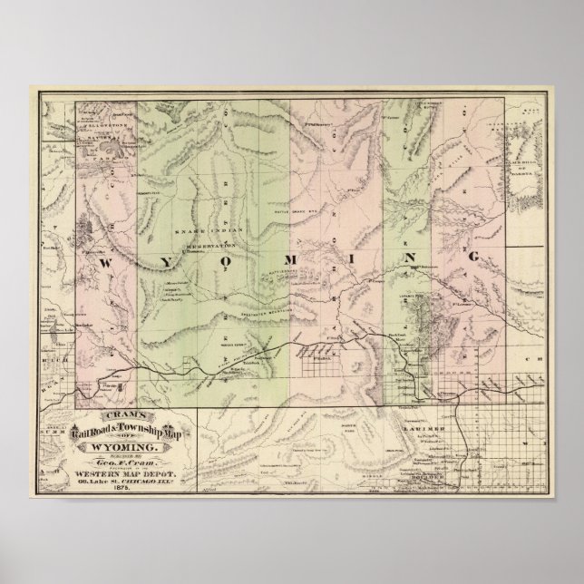 Póster Wyoming 2 (Frente)