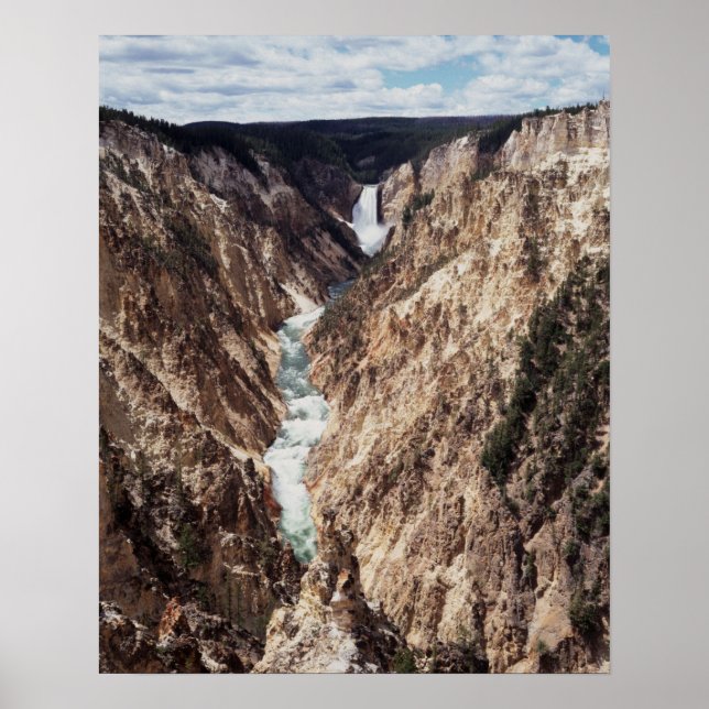 Póster Wyoming, Parque Nacional Yellowstone, Baixa (Frente)