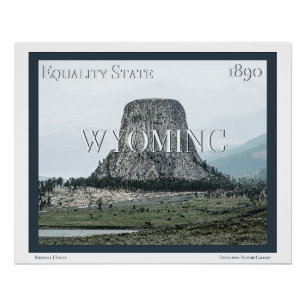 Póster Wyoming Poster