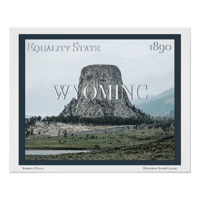Póster Wyoming Poster (Frente)