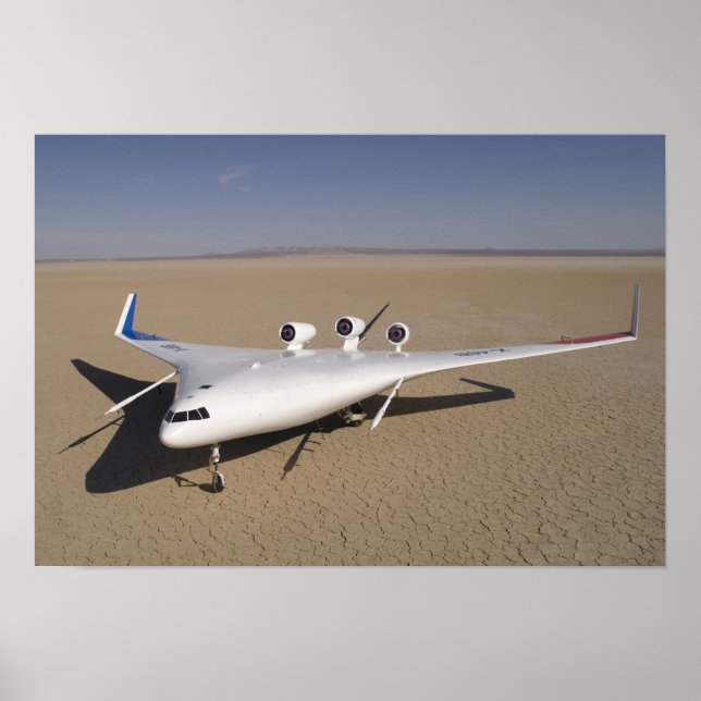 Póster X-48B Veículo aéreo sem tripulação (Frente)