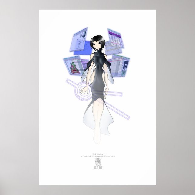 Póster X Fantasma (Frente)