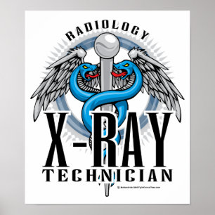 Póster X-Ray Tech Caduceus