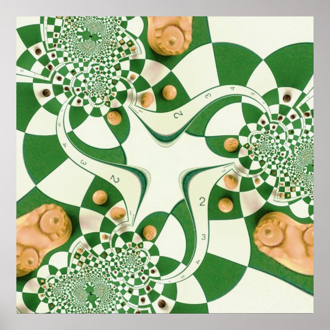 Póster Xadrez (Frente)