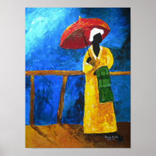 Poster Xadrez verde na passeata de 2008