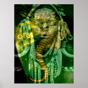 Poster Xamã Reptiliano 2