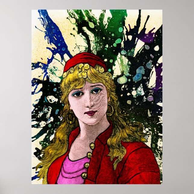 Póster Xanthyra por Michael Moffa (Frente)