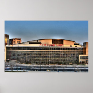 Póster Xcel Energy Center - Santo Paul, MN