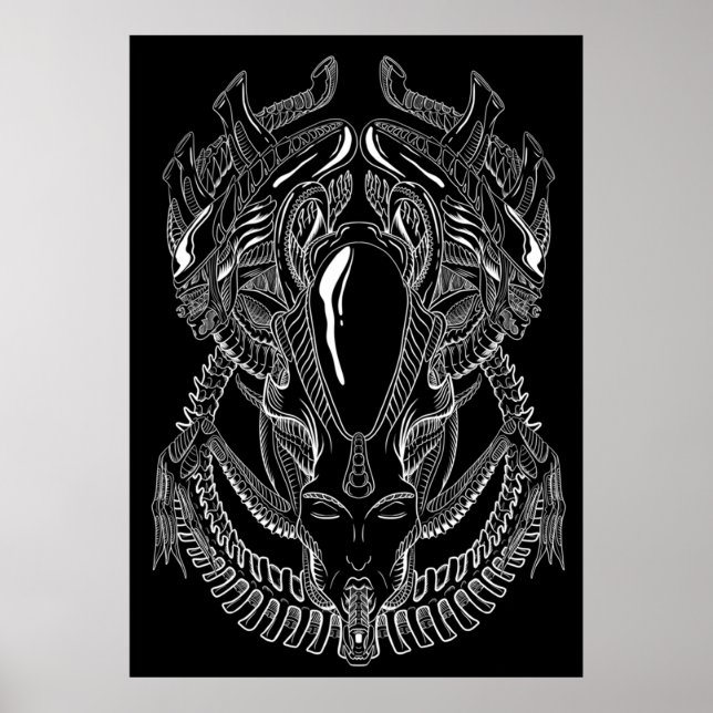 Poster Xenomorph Alienígena HR Gigante (Frente)