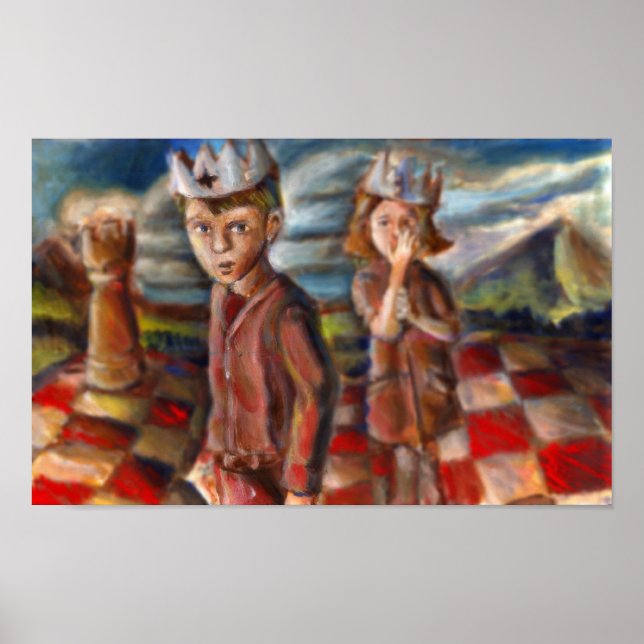 Póster Xeque-mate! (Frente)