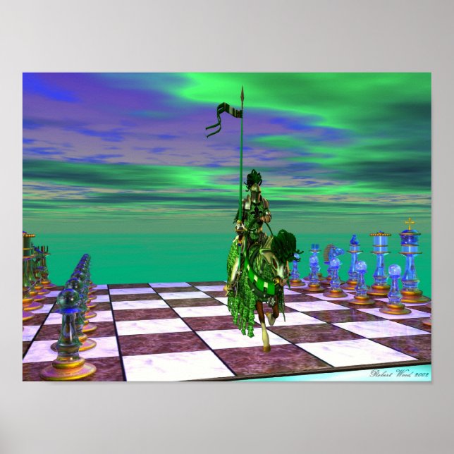 Poster Xeque-mate (Frente)