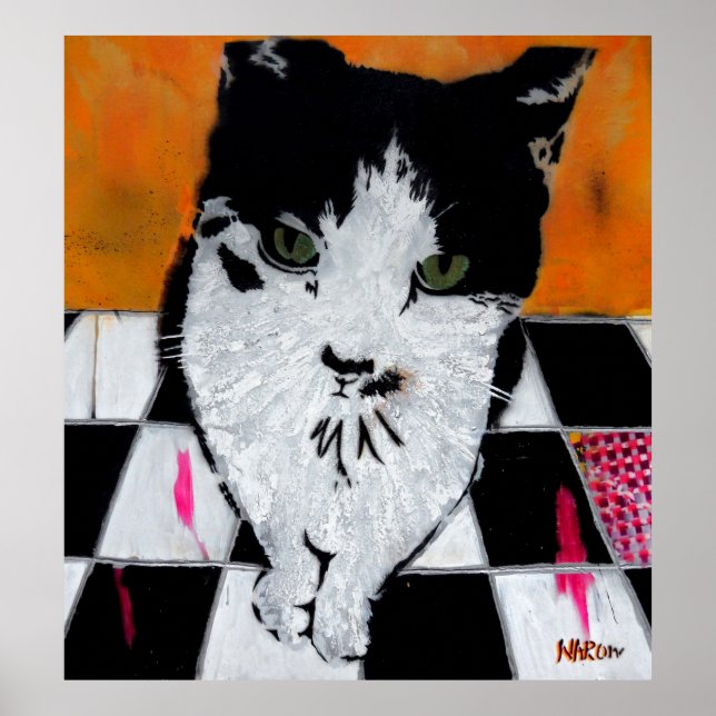 Poster Xeque-mate (Frente)