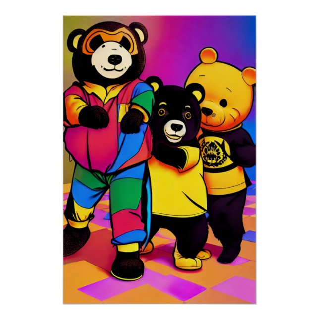 Póster Xi Jinping no Partido da Criança (Frente)