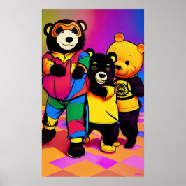 Poster Xi Jinping no Partido da Criança