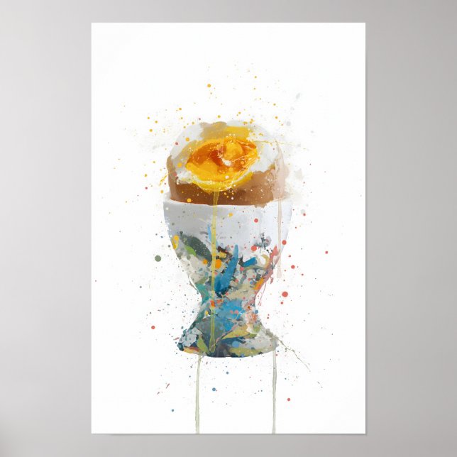 Poster Xícara de Ovo (Frente)