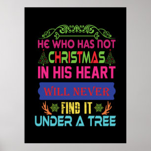 Poster Xmas Deu A Quem Não Tem Natal