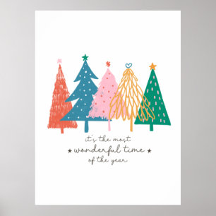 Poster Xmas Deu-Lhe Que É O Momento Mais Maravilhoso