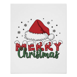 Póster Xmas Gift Feliz Natal