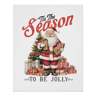 Póster Xmas Gift Tis The Season