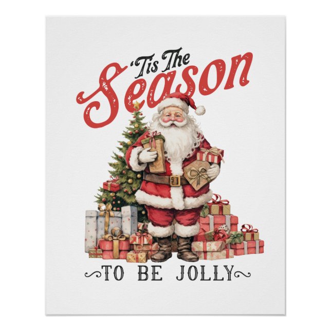 Póster Xmas Gift Tis The Season (Frente)