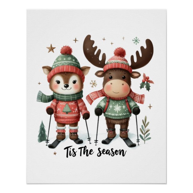 Póster Xmas Gift Tis The Season (Frente)
