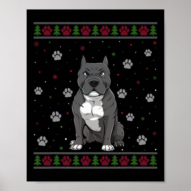 Poster Xmas Pet Animal Dog Love (Frente)