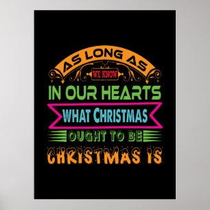 Poster Xmas Presente Enquanto Sabemos